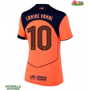 Barcelona Lamine Yamal #10 Tredje Tröja Kvinnor 2025-26 Kortärmad